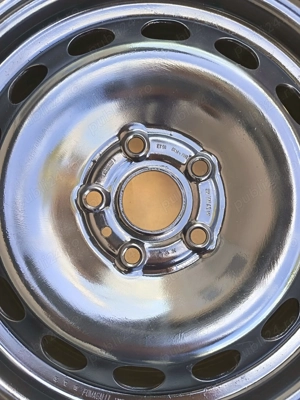 Jenți de oțel R16 5x 112 cod 6 1/2 Jx16 H2 - imagine 2