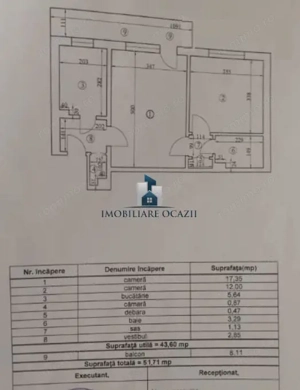 Apartament 2 Camere Semidecomandat Nitu Vasile