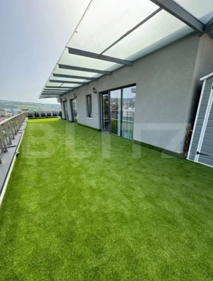 Apartament la cheie, 3 camere, 73 mp, 143 mp terasa, parcare, zona Rivus Mall