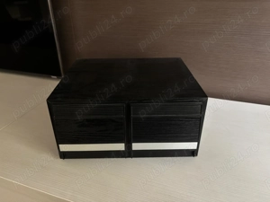 Cutie din lemn pt. depozitat cd-uri , pt. 40 de bucati