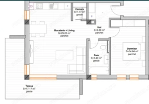 COMISION 0% | Apartament 2 Camere | 58 mp | Zona Giroc - imagine 11