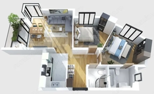 3 camere in Mosilor - Eminescu la 8 minute metrou Obor