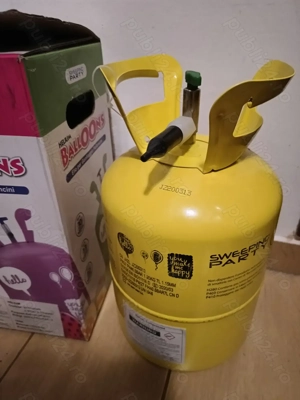 2 Butelii Heliu pentru baloane, sunt goale