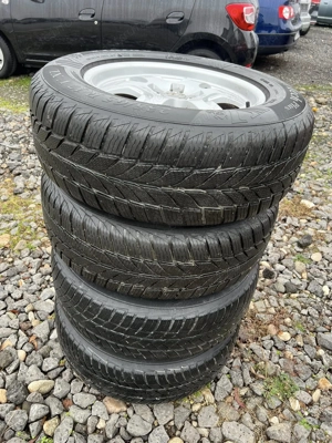 4 JANTE ALUMINIU 5x112 pe 17. 235/65/17  cauciucuri M+S dot 2023. - imagine 2