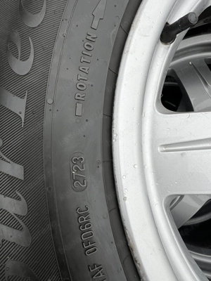 4 JANTE ALUMINIU 5x112 pe 17. 235/65/17  cauciucuri M+S dot 2023. - imagine 4