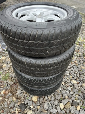 4 JANTE ALUMINIU 5x112 pe 17. 235/65/17  cauciucuri M+S dot 2023. - imagine 6