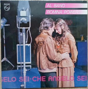 disc vinil LP Al Bano & Romina Power - Che Angelo Sei (1983) Gatefold