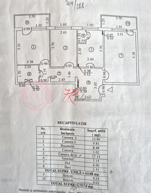 Vanzare apartament 3 camere tei - renovat mobilat - imagine 3