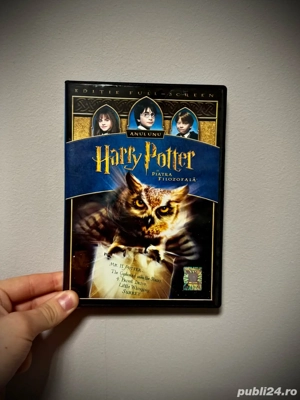 Harry Potter și Piatra Filozofală DVD Original, Prețul doar pentru astazi! + transport - imagine 2