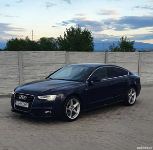 Audi A5 Sportback 2.0 TDI Ultra 136 CP S line 2015 - imagine 5
