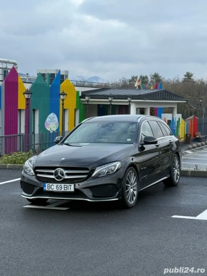 Mercedes-Benz C300 T 2.0 turbo 245cp Carl Benz, carlig, Euro 6, incalzire Ventilatie, panoramic - imagine 2