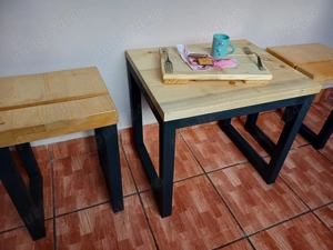 masuta  cafea cu 2 scaune