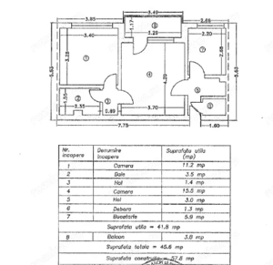 Cota 1/2 din apartament-Slobozia, Jud Ialomita - imagine 6