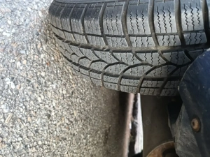 4 buc  jeante echipate cu anvelope de iarna / vara, pentru Renault Clio 2001 - imagine 2