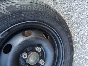 4 buc  jeante echipate cu anvelope de iarna / vara, pentru Renault Clio 2001 - imagine 3