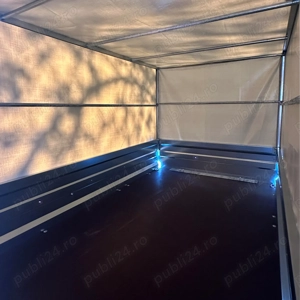 Remorca Repo 2050 x 1150 x 1150 cu prelata, ca noua, inmatriculata - imagine 4