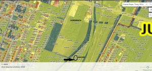 Proprietar vând teren intravilan 680 m    în spate la Hornbach, Calea Buziașului, Timișoara