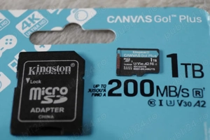 Card memorie Kingston CanvasGo! Plus,SDXC,1TB,UHS-I U3,Clasa10 200MB s - imagine 3