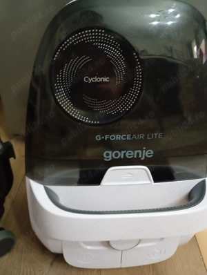 Aspirator fara sac GORENJE G Force 3.3l,alb-gri - imagine 2