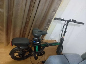 Bicicletă Electrică Hitway BK5 Negru Verde