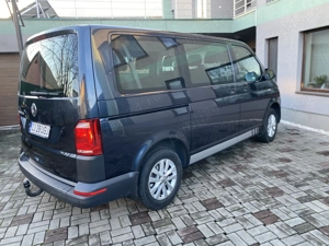 VW Transporter 2L-150CP, an 2019, 9 locuri, cutie automata, clima fata spate - imagine 6
