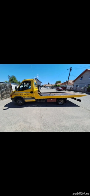 Iveco Daily 5.2T Autoplatformă | Troliu Hidraulic | An 2000 | - imagine 2