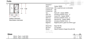 Vând ferestre Tâmplărie PVC 