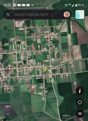 Teren pentru casă com. Vâlcani 