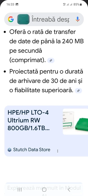 casetă de date HP LTO-4 ultrium RW  - imagine 5
