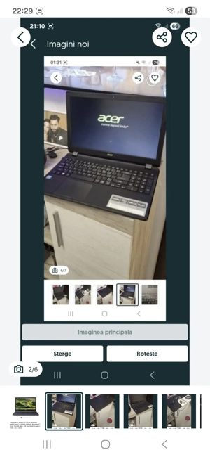 Vând Laptop Acer ES1-571 