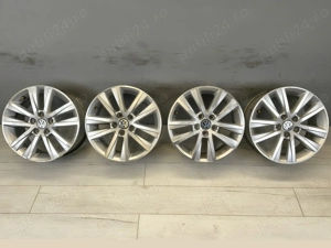 Jante VW 5x100 R15 Polo, Fox, New Beetle, Lupo, Golf; Skoda, Seat Audi - imagine 2
