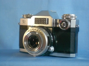 Aparat foto film clasic zeiss contaflex + tessar 2.8 50 + pro-tessar 3.2 85