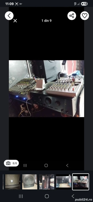 Sistem complet profesional dj,club, - imagine 2