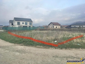 Teren in aria rezidentiala, cu doua fronturi stradale, Cristian - imagine 3