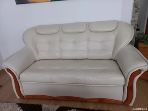 set 2 canapele și 1 fotoliu