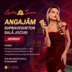  Angajam Operator Sala Jocuri 
