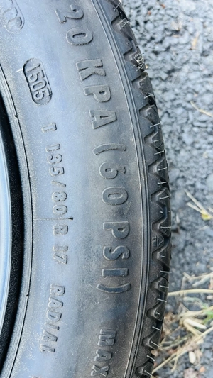 Roata de rezerva BMW T135/80R17 - imagine 2