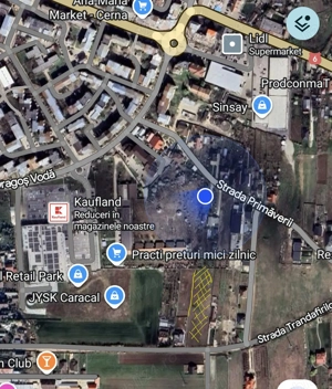 Teren intravilan, Caracal, 3700 mp,  95 euro mp. Negociabil - imagine 2