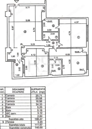 4 camere Piata Dorobanților la 13 min metrou P-ta Victoriei - imagine 11