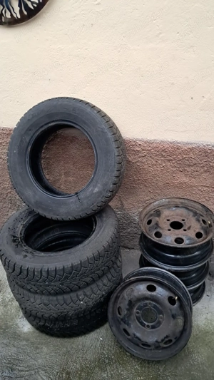 cauciucuri cu janta KAMA M+S de iarna  - imagine 2