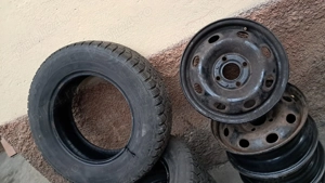 cauciucuri cu janta KAMA M+S de iarna  - imagine 3