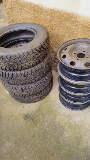 cauciucuri cu janta KAMA M+S de iarna  - imagine 4