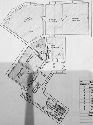 Apartament 4 camere, 135 mp  in Fabric