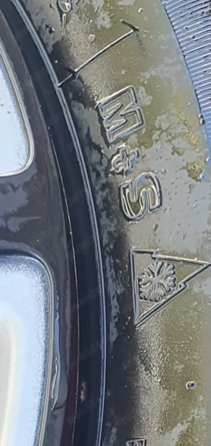 Vand 4 roti cu cauciucuri folosite putin  - imagine 2