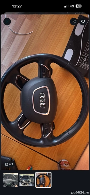 vand volan audi compatibil pe A6 A7 A8 Q7. Q8 - imagine 3