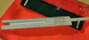 Rigla de calcul VINTAGE de colectie  germana ALBERT NESTLER  lungime 30 cm