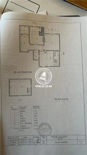 Apartament 2 camere  de vanzare  Tg Cucu - Podul de Fier, - imagine 14