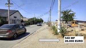 Teren Intravilan de Vanzare in Dobreni  Berceni 540 mp Comision 0% Rate