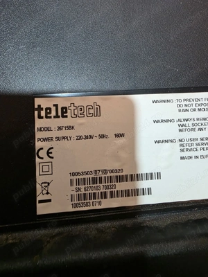 Dezmembrez tv Teletech 26715bk - imagine 5