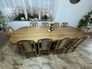 Set masă + 10 scaune de vânzare! 